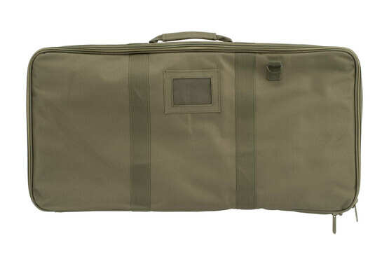 NcSTAR Discreet Rifle Case is a 26in x 13in green rifle case designed to secure and protect your favorite carbine